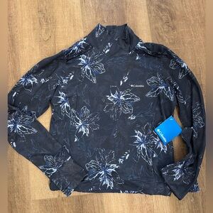 Columbia Dark Floral Long Sleeve Shirt NWT